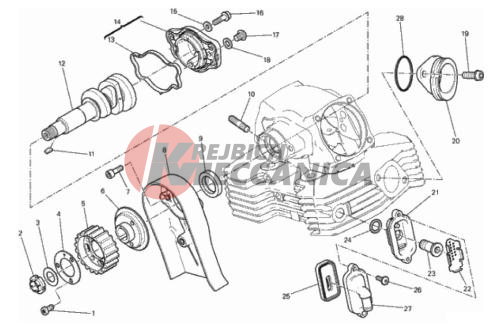 VERTICAL CYLINDER HEAD - TIMING