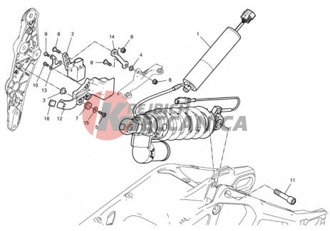 REAR SHOCK ABSORBER