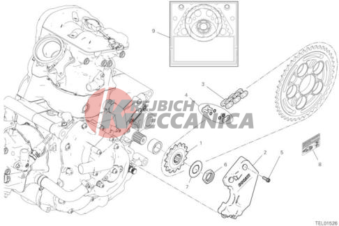 FRONT SPROCKET - CHAIN