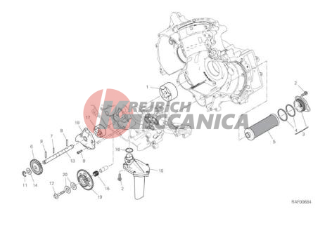 08A OIL PUMP - FILTER