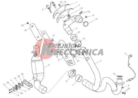 EXHAUST PIPE ASSY