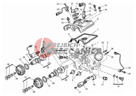 VERTICAL CYLINDER HEAD - TIMING