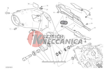 REAR SWINGING ARM