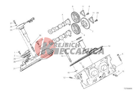 REAR HEAD - TIMING SYSTEM