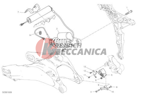 REAR SHOCK ABSORBER