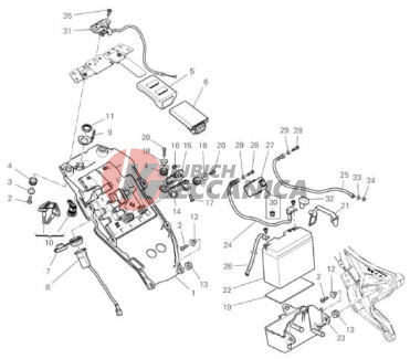 BATTERY HOLDER