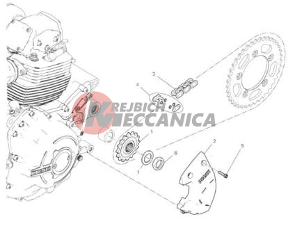 FRONT SPROCKET - CHAIN