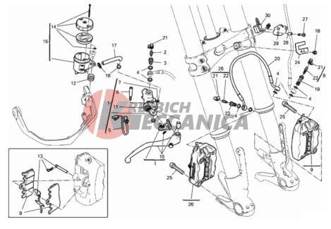 FRONT BRAKE SYSTEM