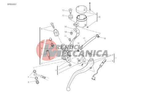 20A FRONT BRAKE PUMP