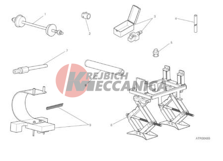 WORKSHOP SERVICE TOOLS, FRAME