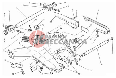 REAR SWINGING ARM