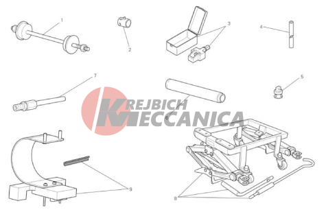 WORKSHOP SERVICE TOOLS, FRAME