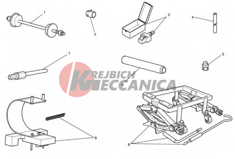 WORKSHOP SERVICE TOOLS, FRAME