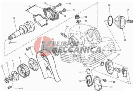 VERTICAL CYLINDER HEAD - TIMING