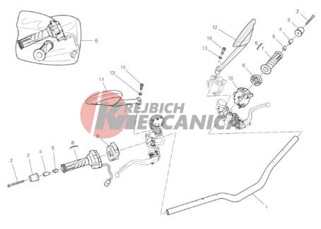 HANDLEBAR AND CONTROLS