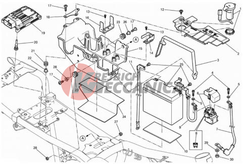 BATTERY HOLDER