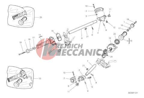 22A HALF-HANDLEBARS