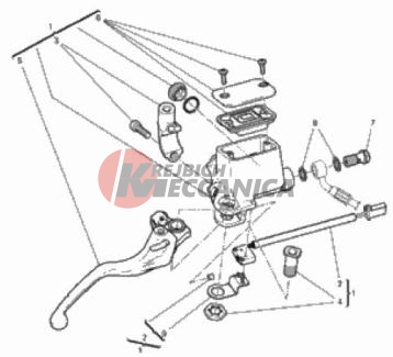 FRONT BRAKE PUMP