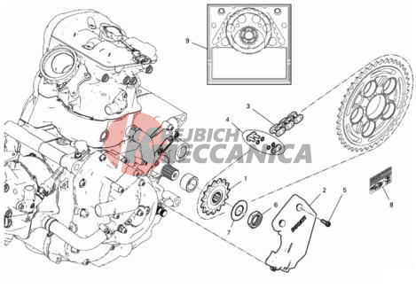 FRONT SPROCKET - CHAIN