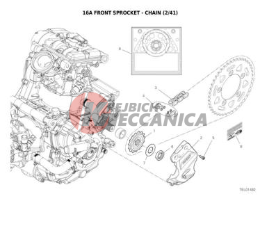 FRONT SPROCKET - CHAIN