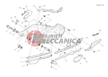 REAR SWINGING ARM