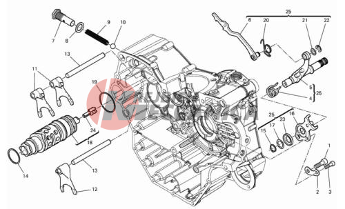 GEAR CHANGE MECHANISM
