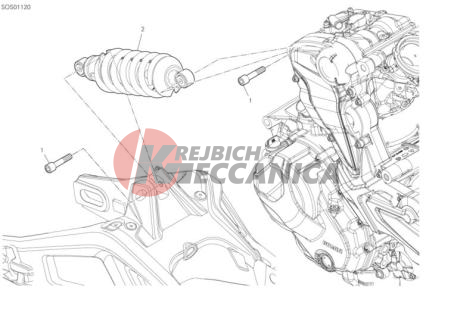 REAR SHOCK ABSORBER