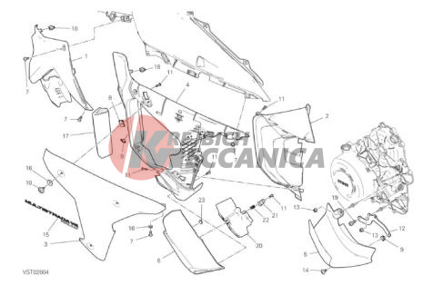COVER , FRAME RH