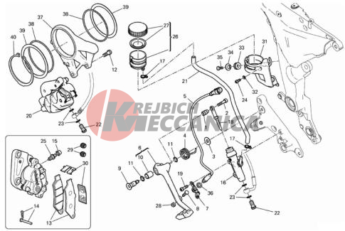 REAR BRAKING SYSTEM