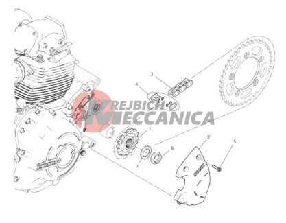 FRONT SPROCKET - CHAIN