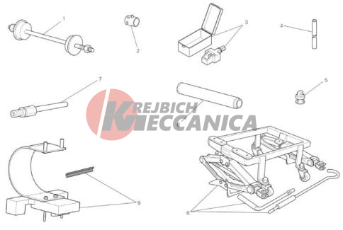 WORKSHOP SERVICE TOOLS, FRAME