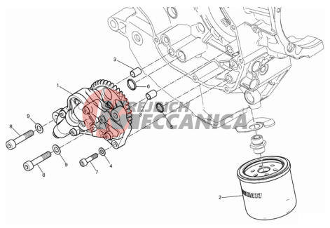 FILTERS AND OIL PUMP