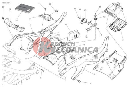 REAR FRAME COMP.
