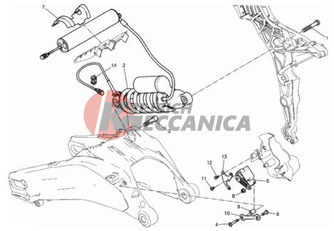 REAR SHOCK ABSORBER