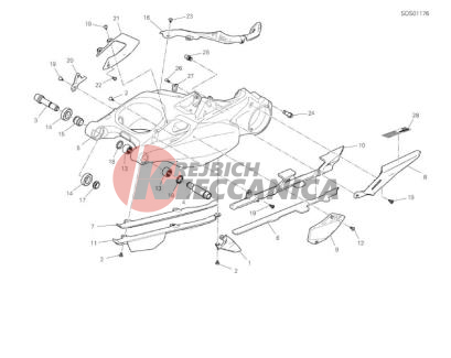 REAR SWINGING ARM