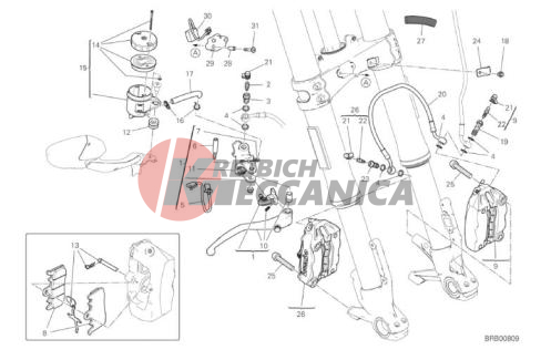 FRONT BRAKE SYSTEM