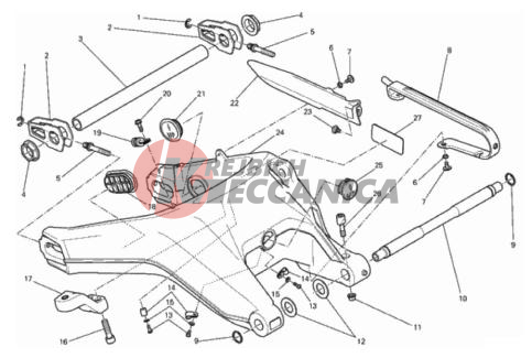 REAR SWINGING ARM
