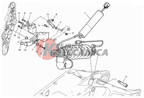 REAR SHOCK ABSORBER
