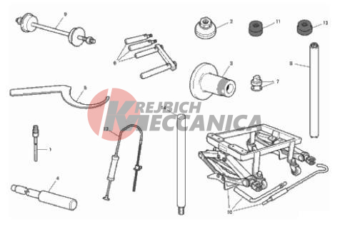 WORKSHOP SERVICE TOOLS (FRAME)