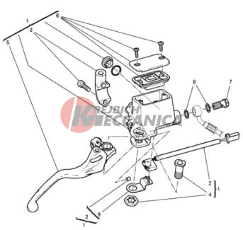 FRONT BRAKE PUMP