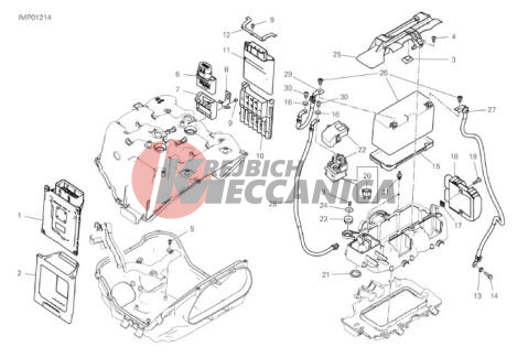13D BATTERY HOLDER