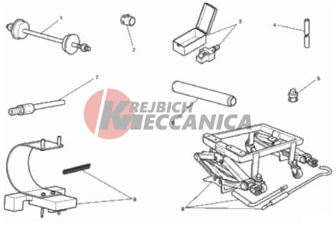 WORKSHOP SERVICE TOOLS, FRAME
