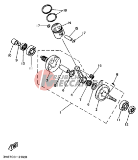 CRANKSHAFT & PISTON