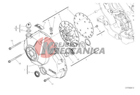 CLUTCH COVER