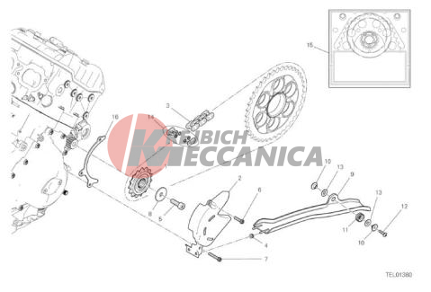 17A FRONT SPROCKET - CHAIN