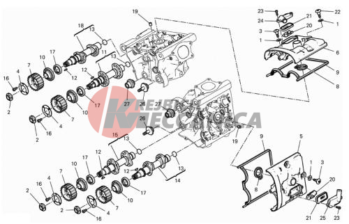 CYLINDER HEAD : TIMING SYSTEM