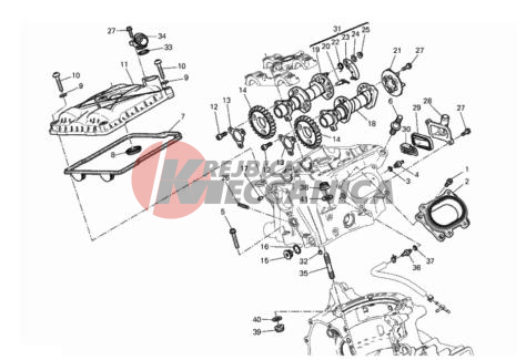 VERTICAL CYLINDER HEAD - TIMING