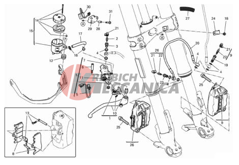 FRONT BRAKE SYSTEM