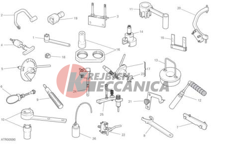 WORKSHOP SERVICE TOOLS (ENGINE)