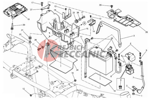BATTERY HOLDER